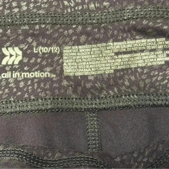 all in motion Tank Top & Textured Leggings Set Top size Large Leggings S… - Picture 7 of 8